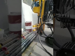 Maszyna budowlana do wiertarki w głębokim skale