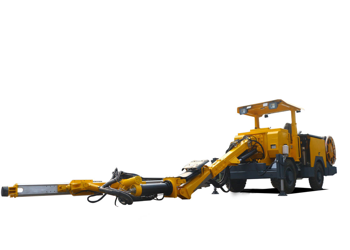 Wsparcie tunelu Całkowicie hydrauliczne Tunelowanie Jumbos Rock Anchor Drilling Machine Face Drilling Rig