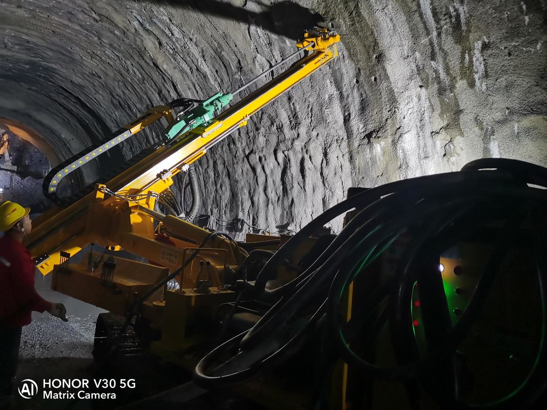Wody konserwacja Elektryczny tunel energetyczny Anchor Drilling Rig z średnicą otworu 90 ̊250 mm