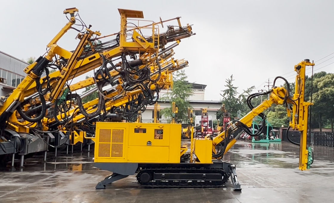 170L hydrauliczny zbiornik oleju pojemność podziemne górnictwo wiertarki z 55kw silnik elektryczny